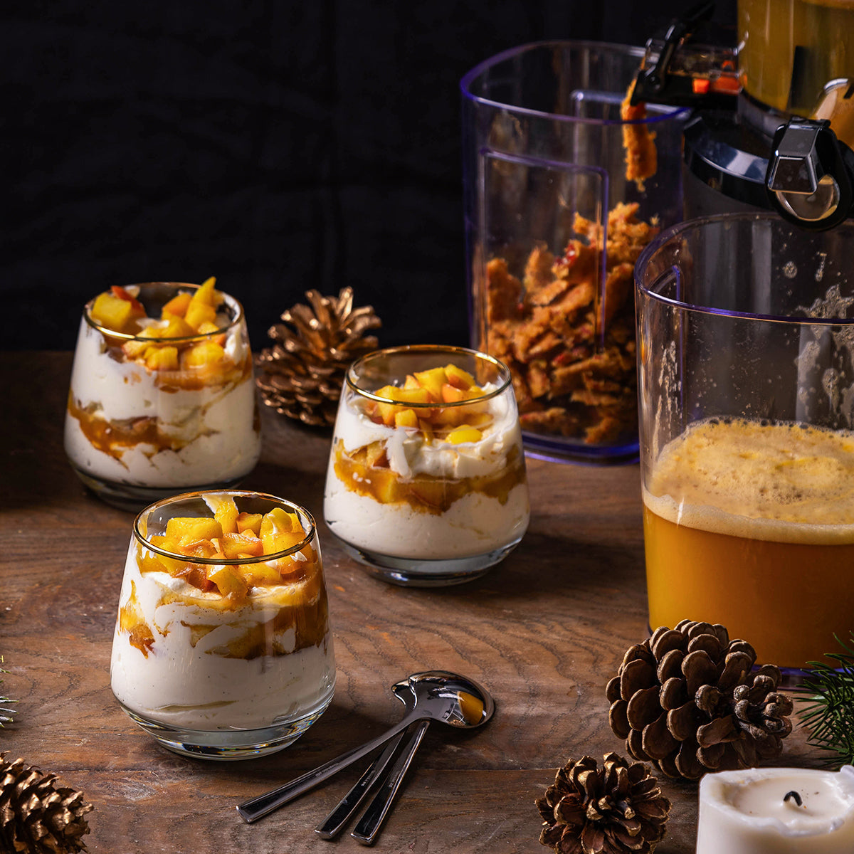 Wintry Baked Apple Cream